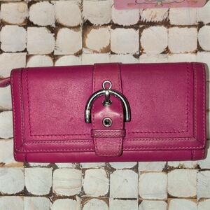Coach Vintage Soho Buckle Leather   Wallet